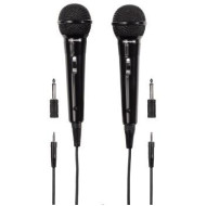 Dynamic Microphone HAMA Thomson M135D, 3.5mm, Black, pack of 2 Dynamic Microphone HAMA Thomson M135D, 3.5mm, Black, pack of 2