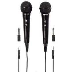 Dynamic Microphone HAMA Thomson M135D, 3.5mm, Black, pack of 2 Dynamic Microphone HAMA Thomson M135D, 3.5mm, Black, pack of 2