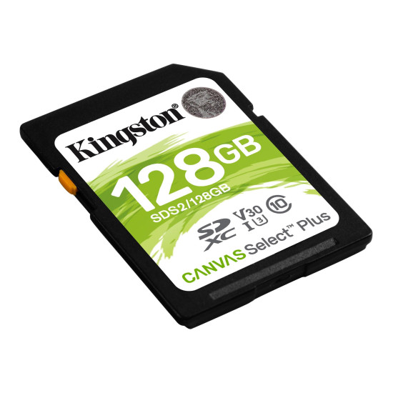 Memory card Kingston Canvas Select Plus SD 128GB Memory card Kingston Canvas Select Plus SD 128GB