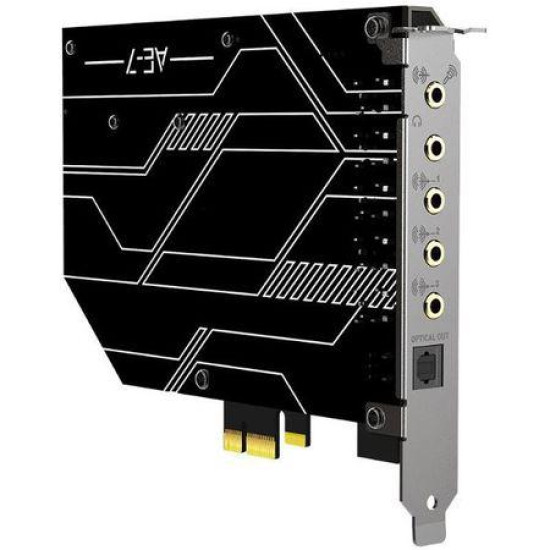 Sound card Creative Sound BlasterX AE-7, 7.1, DAC 127 dB, PCIe Sound card Creative Sound BlasterX AE-7, 7.1, DAC 127 dB, PCIe