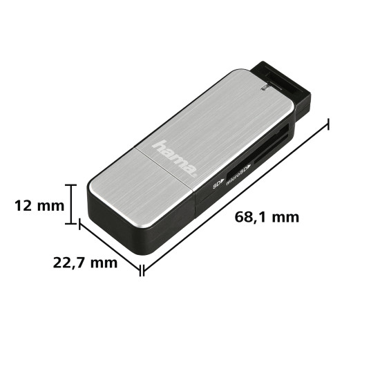 Четец за карти HAMA, USB 3.0, 123900