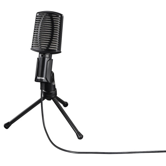 Настолен микрофон HAMA MIC-USB Allround, 139906 Настолен микрофон HAMA MIC-USB Allround, 139906