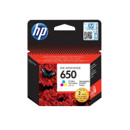 Ink cartridge HP 650 Tri-colour Ink Cartridge Ink cartridge HP 650 Tri-colour Ink Cartridge