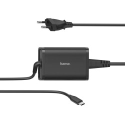 Hama Universal USB-C Power Supply Unit, Power Delivery (PD), 5-20V/65W Hama Universal USB-C Power Supply Unit, Power Delivery (PD), 5-20V/65W