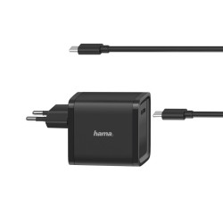 Hama Universal USB-C Power Supply Unit, Power Delivery (PD), 5-20V/45W Hama Universal USB-C Power Supply Unit, Power Delivery (PD), 5-20V/45W