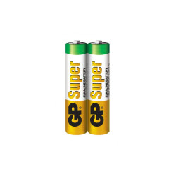 GP Alkaline battery SUPER LR03 AAA /2 pcs./ 1.5V GP
