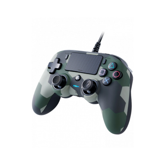 Жичен геймпад Nacon Wired Compact Controller Camo Green, Зелен Жичен геймпад Nacon Wired Compact Controller Camo Green, Зелен