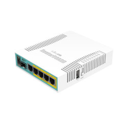 Router MikroTik RB960PGS, 128MB, 5x Gigabit LAN, PoE, USB, 10/100/1000Mbit, WiFi, RouterOS L4 Router MikroTik RB960PGS, 128MB, 5x Gigabit LAN, PoE, USB, 10/100/1000Mbit, WiFi, RouterOS L4