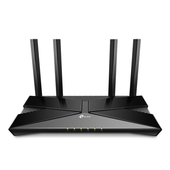 Безжичен рутер TP-Link Archer AX20 AX1800, 2.4/5 GHz, 574 - 1201 Mbps, 10/100/1000 Безжичен рутер TP-Link Archer AX20 AX1800, 2.4/5 GHz, 574 - 1201 Mbps, 10/100/1000