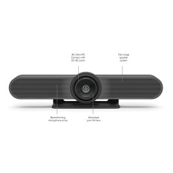 Video conferencing LOGITECH MeetUp, 4K Ultra HD video, USB3.0