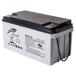 Lead Battery (RA12-70) AGM 12V / 70 Ah - 350 / 167 / 182mm T F11(M6) RITAR Lead Battery (RA12-70) AGM 12V / 70 Ah - 350 / 167 / 182mm T F11(M6) RITAR