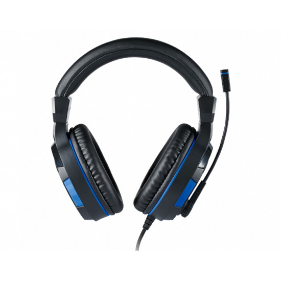 Геймърски слушалки Nacon Bigben PS4 Official Headset V3, Микрофон, Черен/Син Геймърски слушалки Nacon Bigben PS4 Official Headset V3, Микрофон, Черен/Син