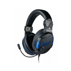Gaming headset Nacon Bigben PS4 Official Headset V3, Microphone, Black/Blue