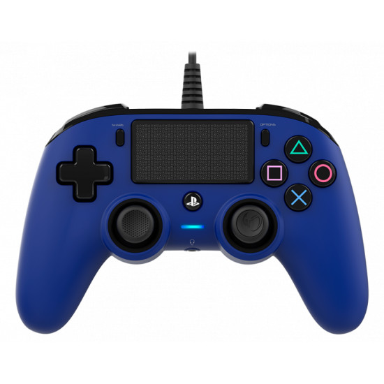 Жичен геймпад Nacon Wired Compact Controller, Син Жичен геймпад Nacon Wired Compact Controller, Син