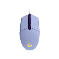 Геймърска мишка Logitech G102 LightSync, RGB, Оптична, Жична, USB, Лилав Геймърска мишка Logitech G102 LightSync, RGB, Оптична, Жична, USB, Лилав