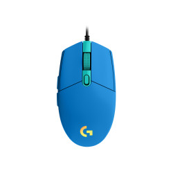Gaming Mouse Logitech, G102 LightSync, RGB, Optical, Wired, USB, Blue