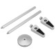 VC-1 GPU bracket - silver VC-1 GPU bracket - silver
