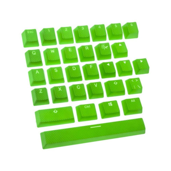 Ducky Green 31-Keycap Set Rubber Backlit Double-Shot US Layout Ducky Green 31-Keycap Set Rubber Backlit Double-Shot US Layout