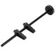 Jonsbo VC-1 GPU bracket - black Jonsbo VC-1 GPU bracket - black