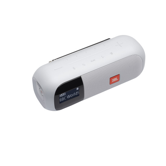Bluetooth Speaker with FM JBL Tuner 2 White Bluetooth Speaker with FM JBL Tuner 2 White