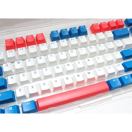 Капачки за механична клавиатура Ducky Bon Voyage 108-Keycap Set PBT Double-Shot US Layout