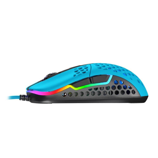 Геймърска мишка Xtrfy M42 Miami Blue, RGB, Син Геймърска мишка Xtrfy M42 Miami Blue, RGB, Син