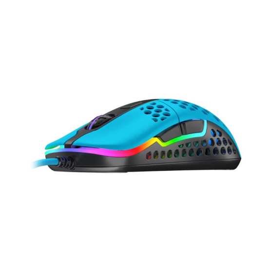 Геймърска мишка Xtrfy M42 Miami Blue, RGB, Син Геймърска мишка Xtrfy M42 Miami Blue, RGB, Син