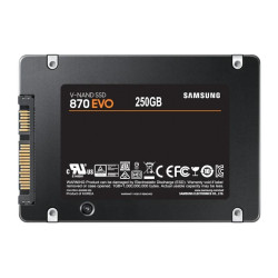 SSD SAMSUNG 870 EVO SATA 2.5”, 250GB, SATA 6 Gb/s, MZ-77E250B/EU SSD SAMSUNG 870 EVO SATA 2.5”, 250GB, SATA 6 Gb/s, MZ-77E250B/EU