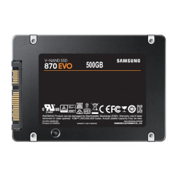 SSD SAMSUNG 870 EVO SATA 2.5”, 500GB, SATA 6 Gb/s, MZ-77E500B/EU SSD SAMSUNG 870 EVO SATA 2.5”, 500GB, SATA 6 Gb/s, MZ-77E500B/EU