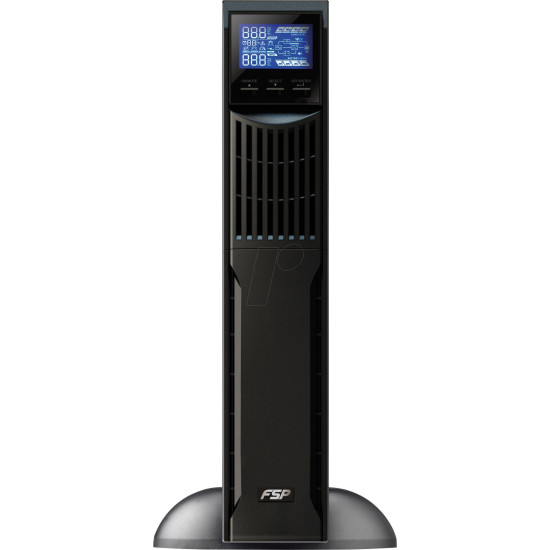 UPS FSP Group Champ Rack 3K, 3000VA, 2700W, LCD, 3 Schuko, USB, RS-232
