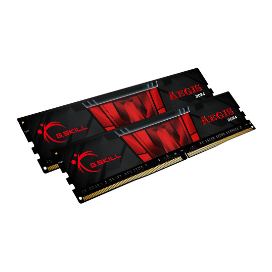 Памет G.SKILL Aegis 16GB(2x8GB) DDR4 2666MHz F4-2666C19D-16GIS Памет G.SKILL Aegis 16GB(2x8GB) DDR4 2666MHz F4-2666C19D-16GIS