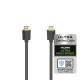 Кабел HAMA High Speed, HDMI мъжко - HDMI мъжко, 8K, 48GB/s, Ethernet, 1 м, Позл. конектори, Черен Кабел HAMA High Speed, HDMI мъжко - HDMI мъжко, 8K, 48GB/s, Ethernet, 1 м, Позл. конектори, Черен