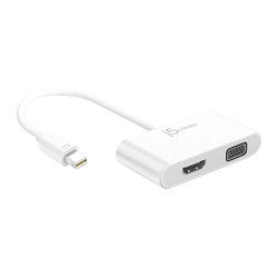 j5create JDA172 mini DisplayPort™ to HDMI™/ VGA Adapter j5create JDA172 mini DisplayPort™ to HDMI™/ VGA Adapter