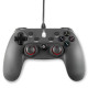 Жичен геймпад Spartan Gear Oplon, за PC и PS3, Черен Жичен геймпад Spartan Gear Oplon, за PC и PS3, Черен