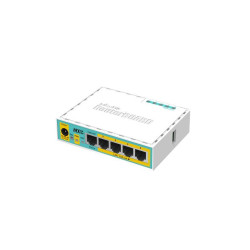 Ethernet router MiKrotik RB750UPr2, 10/100 Mbps, PoE, 64 MB, CPU 650MHz, White Ethernet router MiKrotik RB750UPr2, 10/100 Mbps, PoE, 64 MB, CPU 650MHz, White