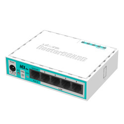 Ethernet router MiKrotik RB750R2, 10/100 Mbps, PoE, 64 MB, CPU 850MHz, White Ethernet router MiKrotik RB750R2, 10/100 Mbps, PoE, 64 MB, CPU 850MHz, White