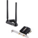 ASUS PCE-AX58BT, AX3000 Dual Band PCI-E Adapter, WiFi 6 (802.11ax)