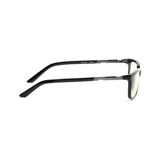 Геймърски очила GUNNAR Haus Onyx, Clear, Черен Геймърски очила GUNNAR Haus Onyx, Clear, Черен