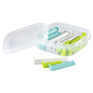 Closure Clips Set with Handy Storage Box Xavax 111469 Closure Clips Set with Handy Storage Box Xavax 111469