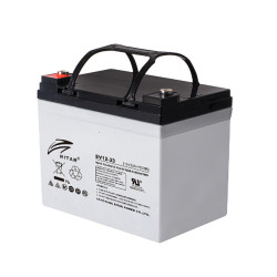 Lead Battery /for electric vehicles/ RITAR (EV12-33) 12V / 33 Ah- 195 / 130 / 160 mm GEL
