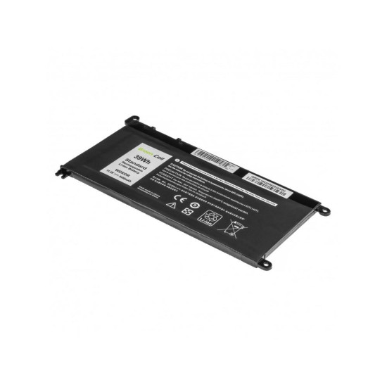 Laptop Battery for DELL WDXOR-H Dell Inspiron 13 5368 5378 5379 14 5482 15 5565 5567 5568 5570 5578 5579 7560 7570 17 5770 11,4V 3400mAh  GREEN CELL