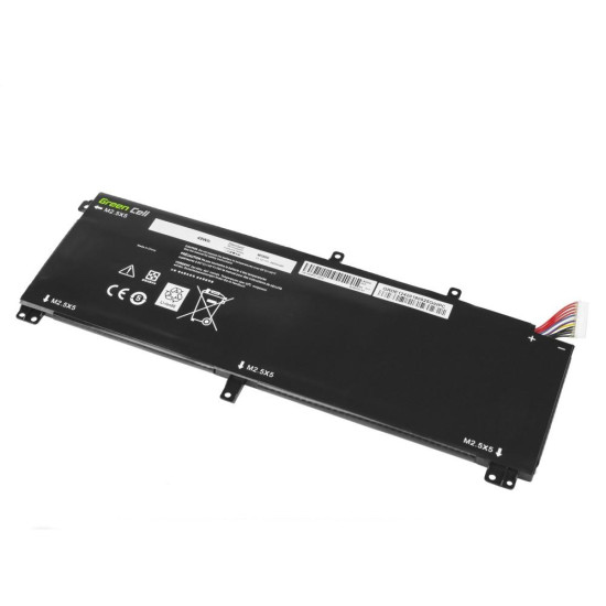 Батерия за лаптоп GREEN CELL, Dell XPS 15 9530, Dell Precision M3800, 11.1V, 4400mAh Батерия за лаптоп GREEN CELL, Dell XPS 15 9530, Dell Precision M3800, 11.1V, 4400mAh