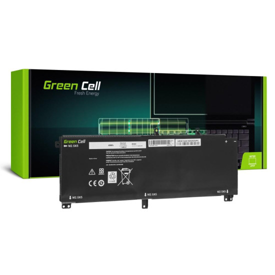 Батерия за лаптоп GREEN CELL, Dell XPS 15 9530, Dell Precision M3800, 11.1V, 4400mAh Батерия за лаптоп GREEN CELL, Dell XPS 15 9530, Dell Precision M3800, 11.1V, 4400mAh