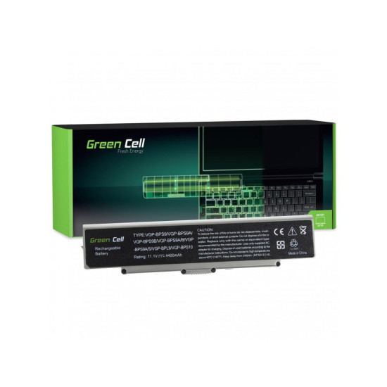 Батерия за лаптоп GREEN CELL, Sony Vaio VGN-AR570 CTO, VGN-AR670 CTO, VGN-AR770, 11.1V, 4400mAh Батерия за лаптоп GREEN CELL, Sony Vaio VGN-AR570 CTO, VGN-AR670 CTO, VGN-AR770, 11.1V, 4400mAh