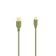 Кабел Hama Flexi-Slim USB-C - USB-A 2.0 мъжко, 0.75м, Зелен Кабел Hama Flexi-Slim USB-C - USB-A 2.0 мъжко, 0.75м, Зелен