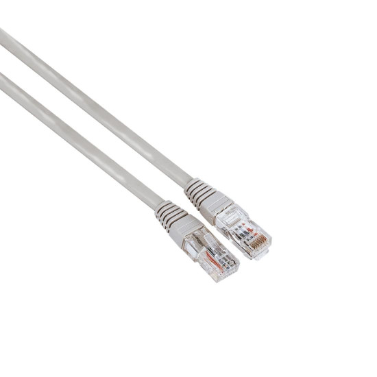 Network Cable HAMA CAT 5e, UTP, RJ-45 - RJ-45, 5 m, Standard, Grey Network Cable HAMA CAT 5e, UTP, RJ-45 - RJ-45, 5 m, Standard, Grey