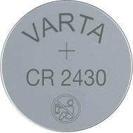 Lithium Button Battery CR 2430 1pc  bulk 3V  VARTA Lithium Button Battery CR 2430 1pc  bulk 3V  VARTA