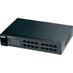 Switch ZYXEL GS1100-16, 16 ports, Gigabit, Rack-mount Switch ZYXEL GS1100-16, 16 ports, Gigabit, Rack-mount