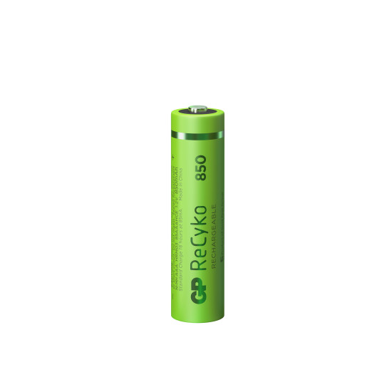 Акумулаторна Батерия GP R03 AAA 850mAh NiMH 85AAAHCE-EB2 RECYKO, 2 бр. в опаковка Акумулаторна Батерия GP R03 AAA 850mAh NiMH 85AAAHCE-EB2 RECYKO, 2 бр. в опаковка