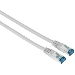 Мрежов пач кабел HAMA F/UTP, CAT 6, RJ-45 - RJ-45, 1Gbit/s, 10.0 m, Сив, Булк Мрежов пач кабел HAMA F/UTP, CAT 6, RJ-45 - RJ-45, 1Gbit/s, 10.0 m, Сив, Булк